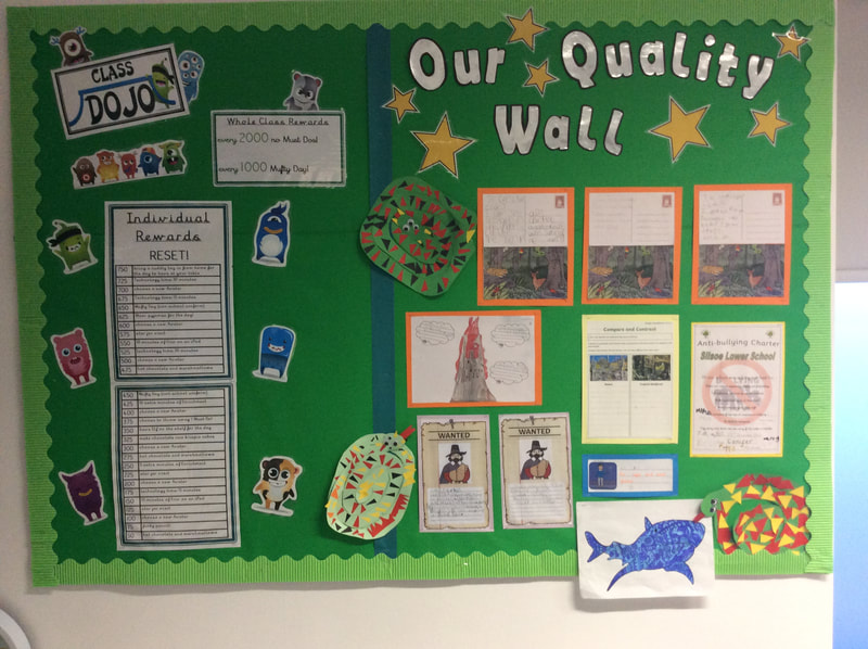 Our Quality Wall - some amazing pieces of work!